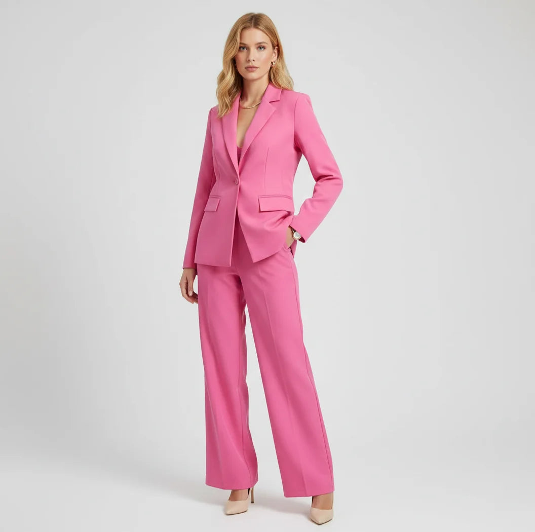 Womens 2 Piece Pant Suits Dressy Blazer Jacket Flare Pants Set Womenzara woman 2025 new collection ropa mujer traf