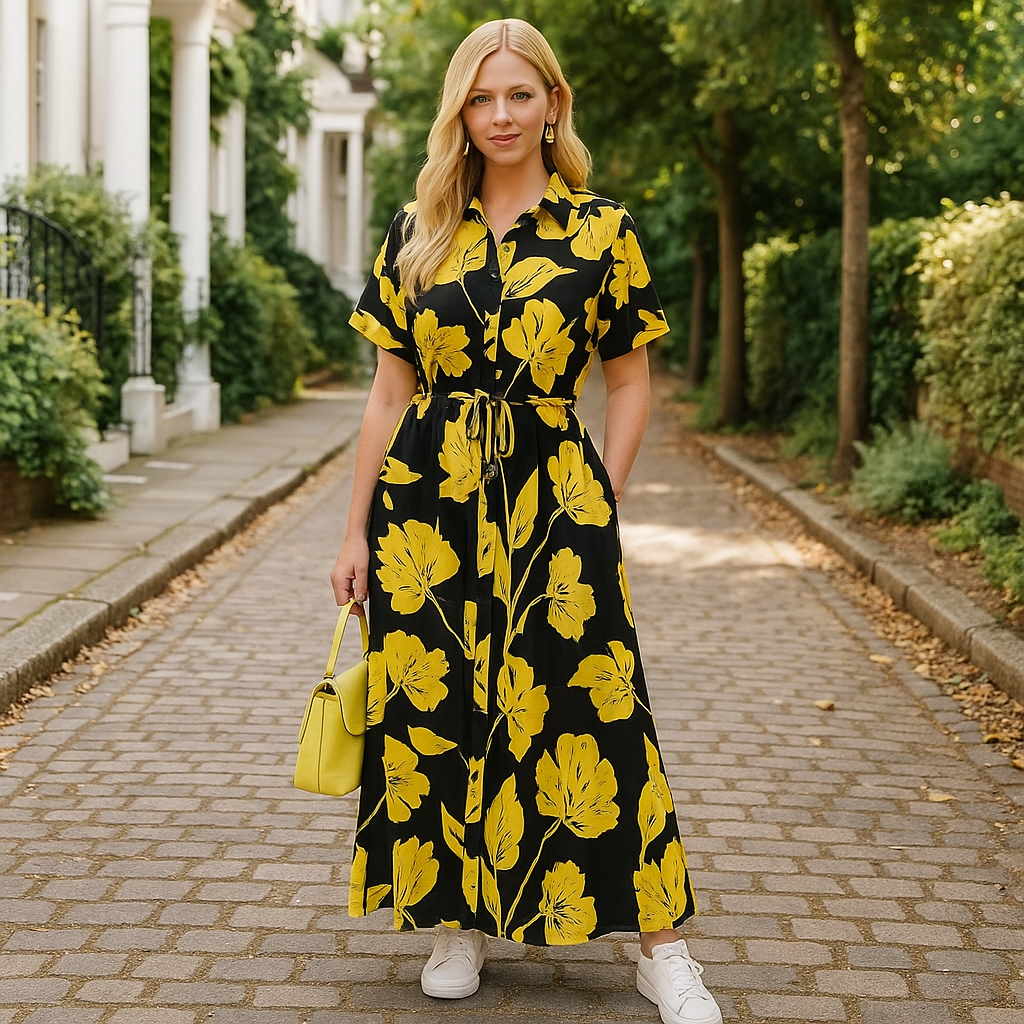Vestido Largo Floral