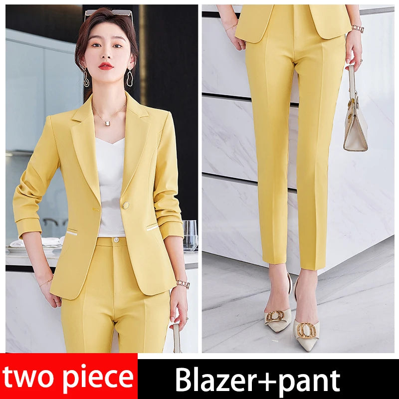 High Quality Business Office Design Suit Suit Pantsuit
