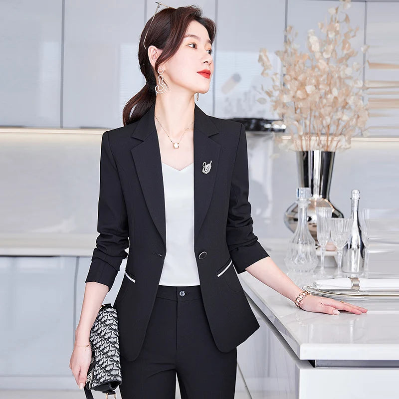High Quality Business Office Design Suit Suit Pantsuit