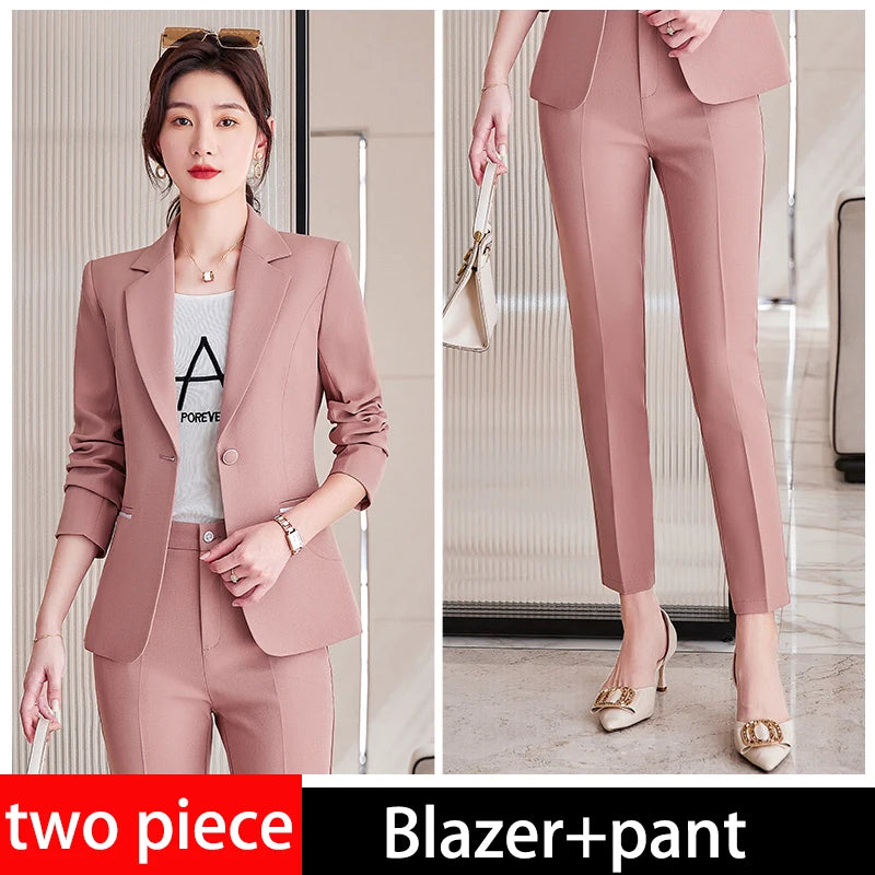 High Quality Business Office Design Suit Suit Pantsuit