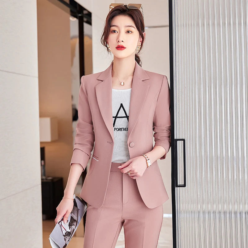 High Quality Business Office Design Suit Suit Pantsuit