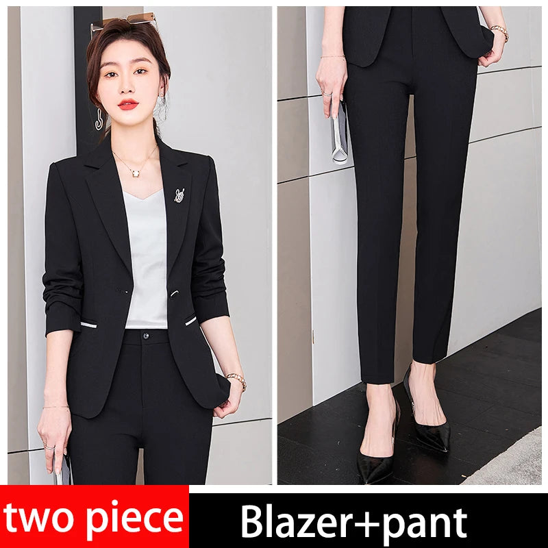 High Quality Business Office Design Suit Suit Pantsuit