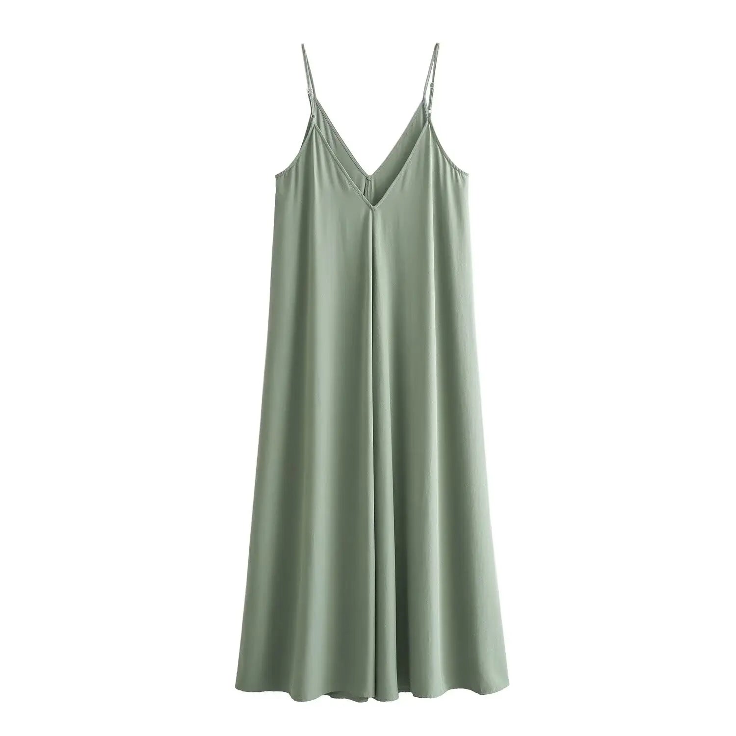 Vestido largo sin espalda