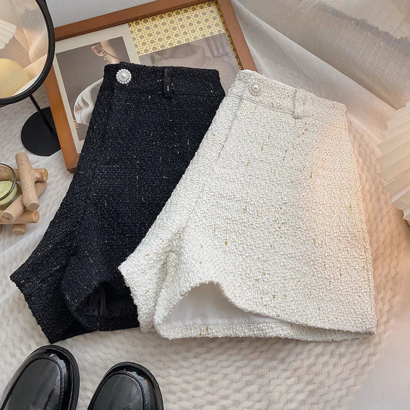 Shorts Pantalones Anchos de Pierna