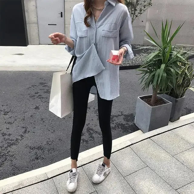 Blusas de Manga Larga