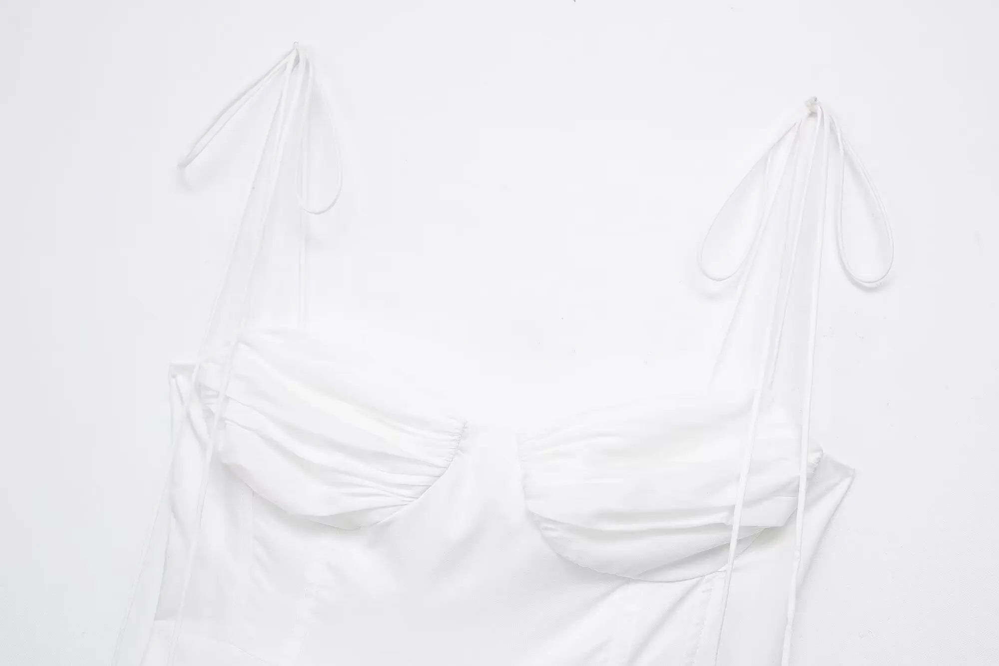 TFMLN New Elegant Women's Tierred Long Dress Summer Classic Fashion Solid Side Zipper Dresses High-Waist A-line Party Soft Dress