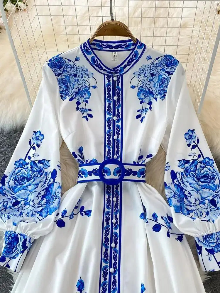 Vestido con manga larga