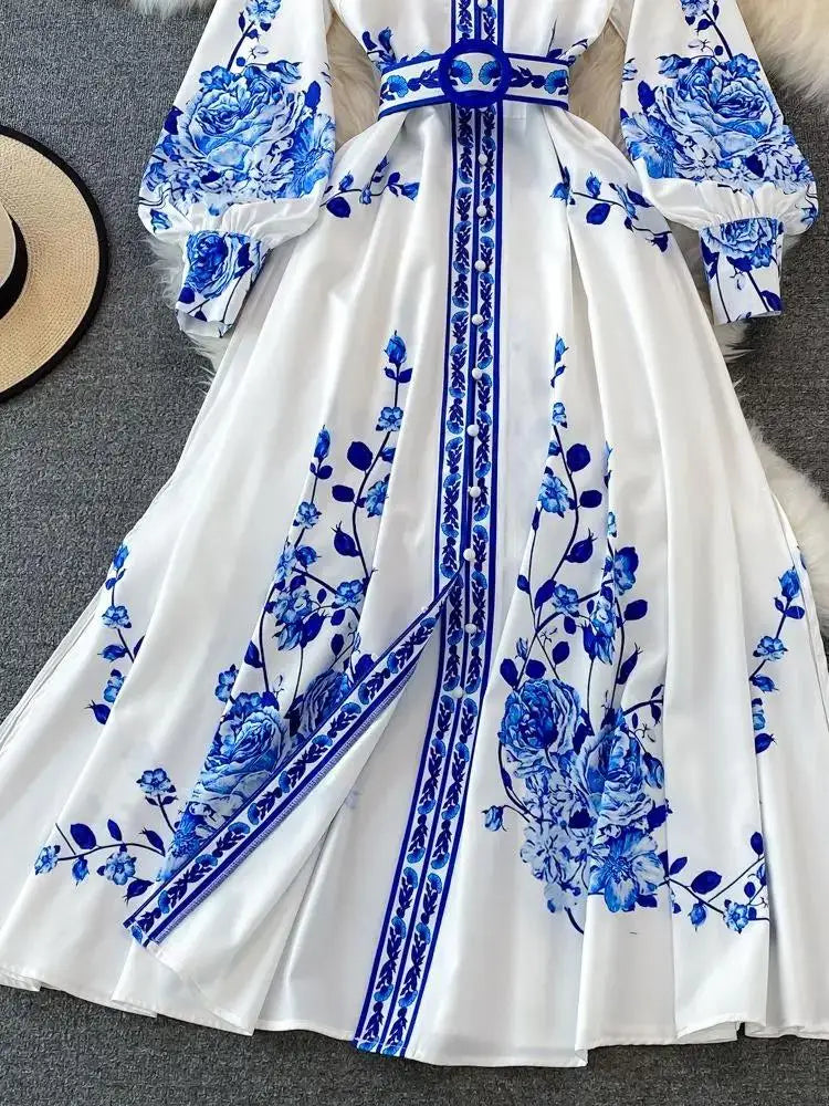 Vestido con manga larga