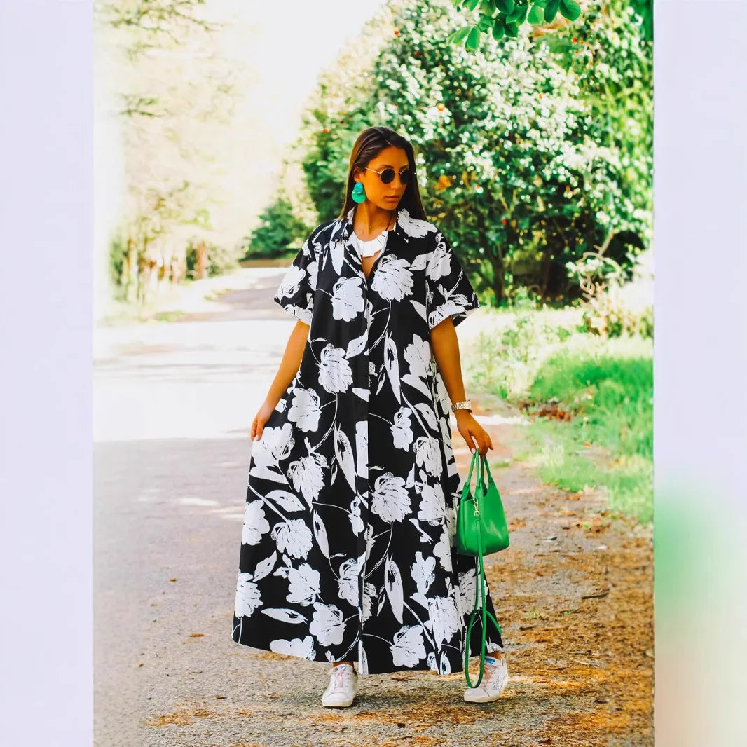 Vestido Largo Floral