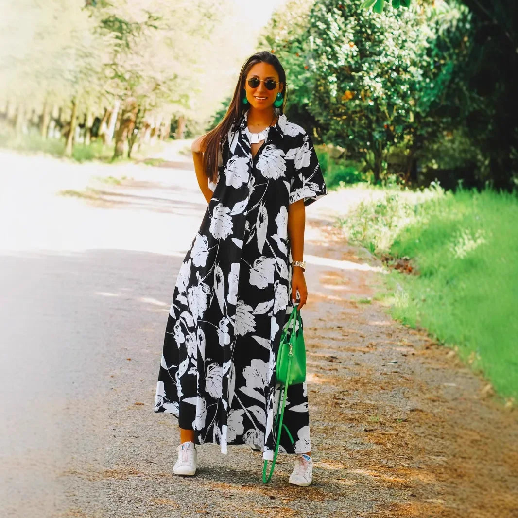 Vestido Largo Floral